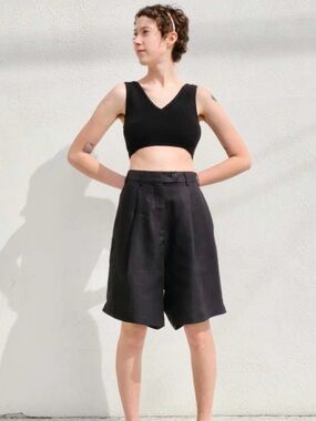 NEW Cordera Long Knit Top Black Size OS
